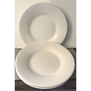 3 Pottery Barn Sausalito 12.5" Creamy White Plates # 3258
